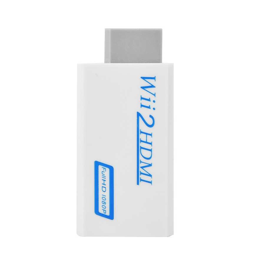 Wii 2 Naar Hdmi Converter 720P/1080P Hd Output Draagbare Mini Video Audio Adapter Wii Video adapter
