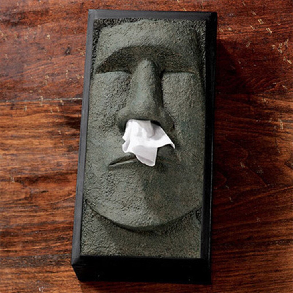 nouvelle tête mouchoir Facial support de la boîte couverture distributeur visage pâques île rétro pâques décorations pour la maison cuisine organisateur