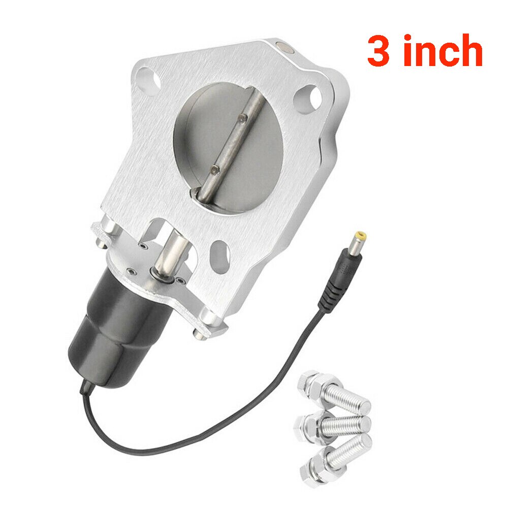 Universale 2.5 3 pollici scarico elettrico giù tubo E-taglio ritaglio valvola motore kit telecomando: 3 pollice inlet
