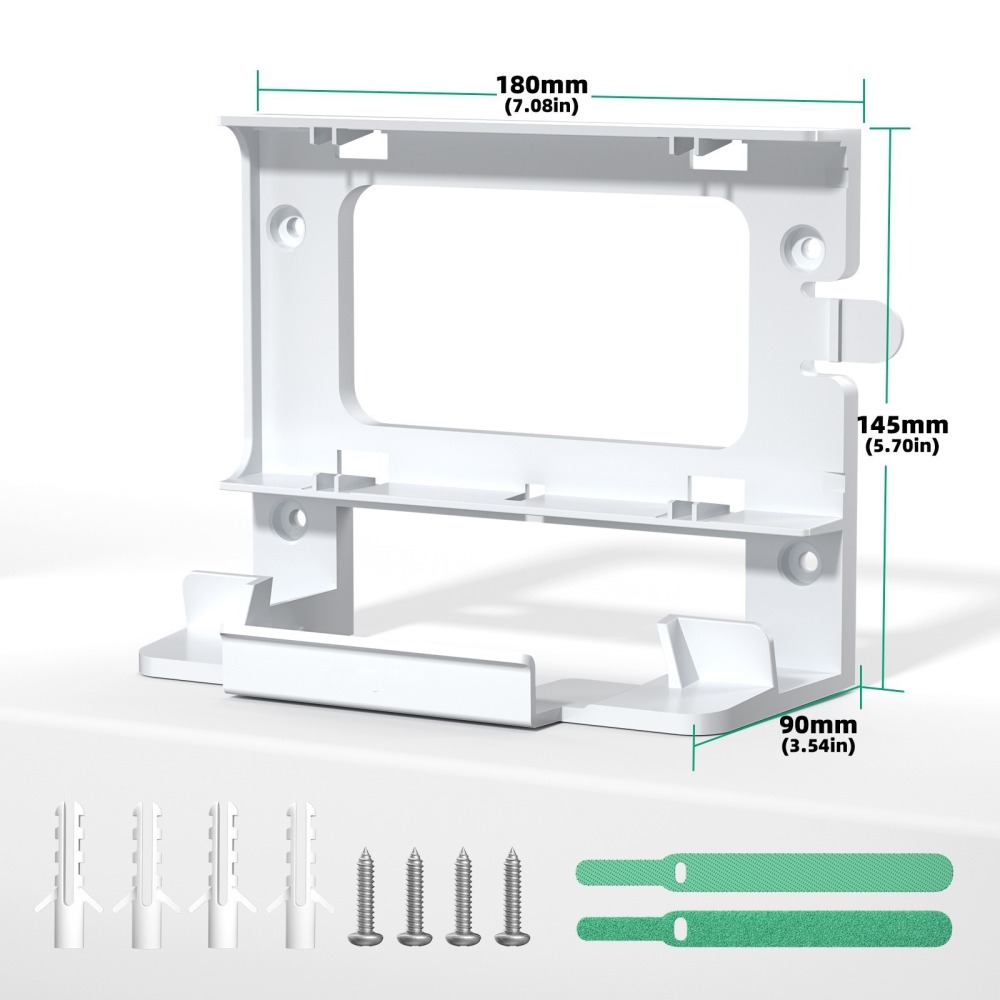 For Starlink 2in1 Gen3 Router Mount Router Power Cable Storage Stand Power Kit Accessories PC Router Storage Bracket