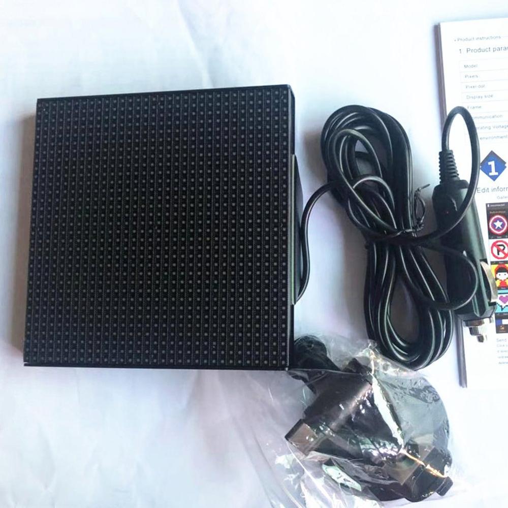 Car LED Expression Light Full Color LED Display Car Rear Window Expression Screen Advertising Screen