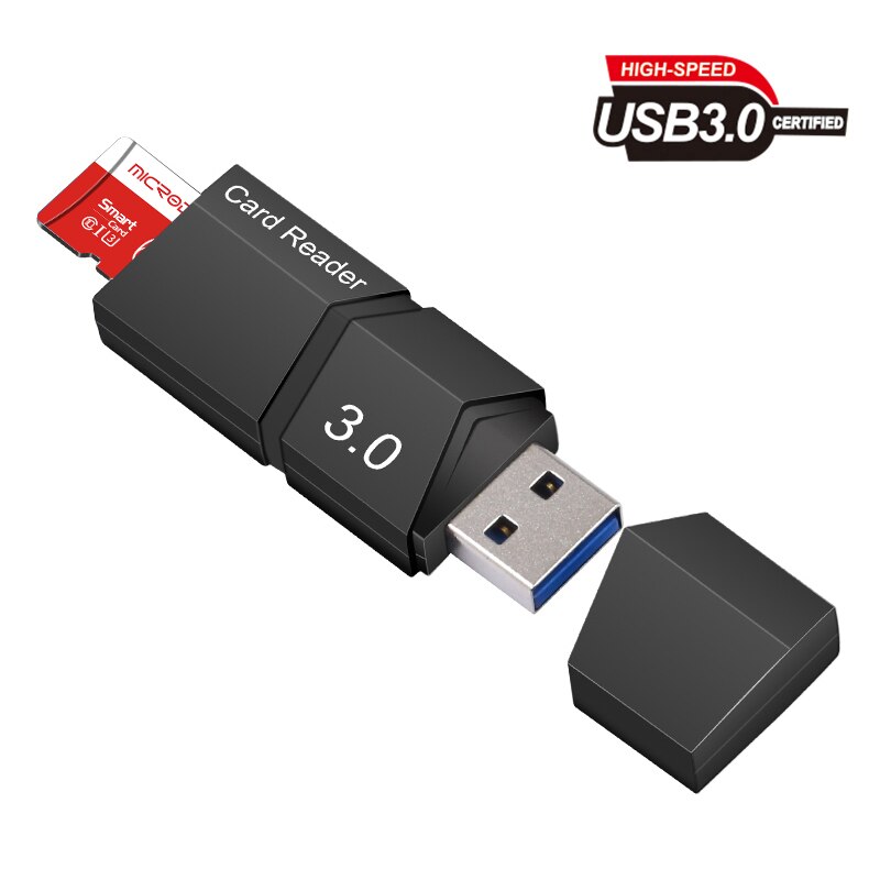 100%  originele micro sd-kaarten klasse 10 tf kaart 16gb 32gb 64gb 128gb geheugenkaart 8gb 4gb voor smartphone en tablet-pc: Usb 3.0 kaartlezer