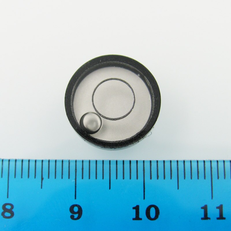 14*5mm Glass bubble level Round glass vial Circular water level meter Colorless transparent level