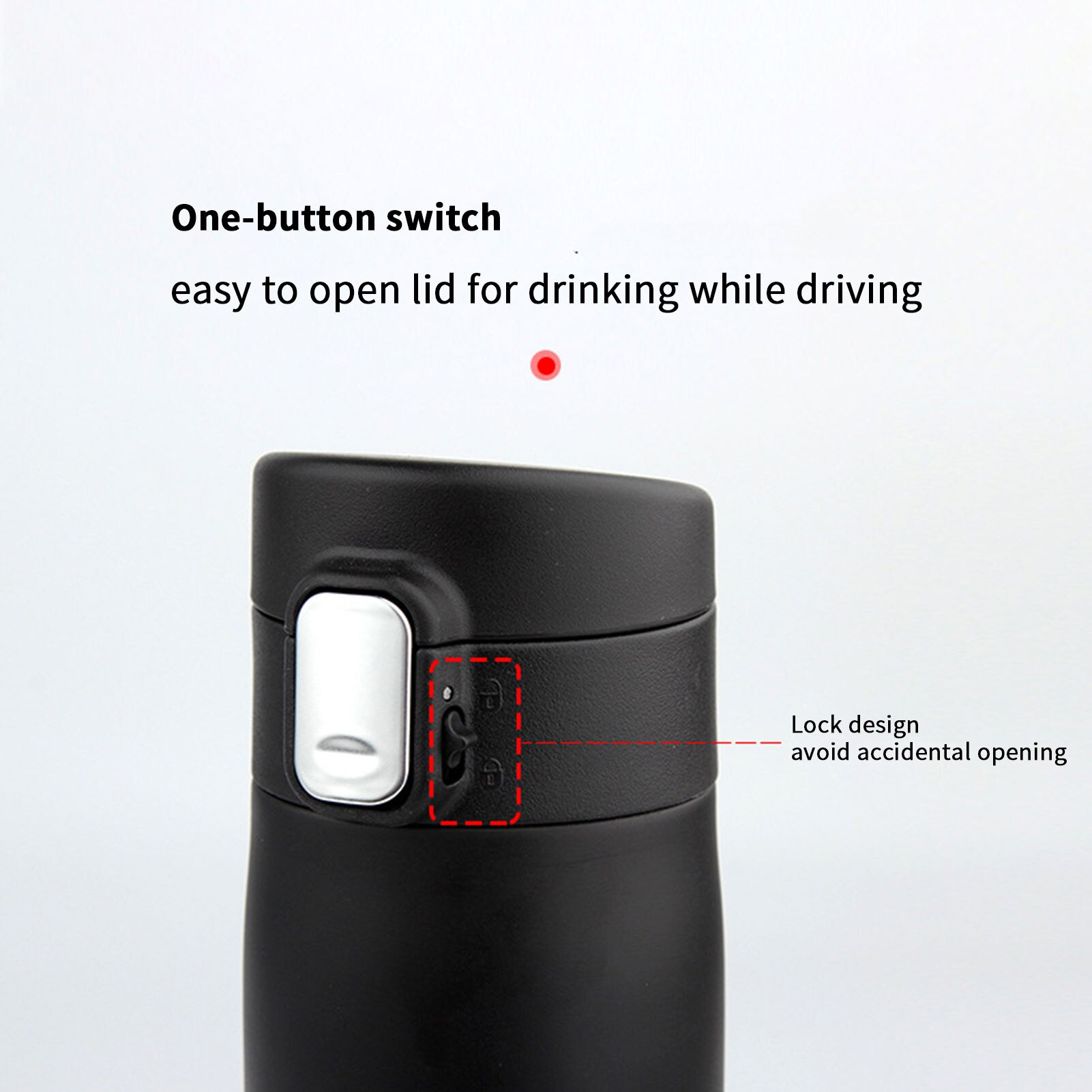 350ml Stainless Steel Car Electric Kettle That Supports 12V/24V Smart Conversion Car Travel Heating Cup 90W Fast Heating