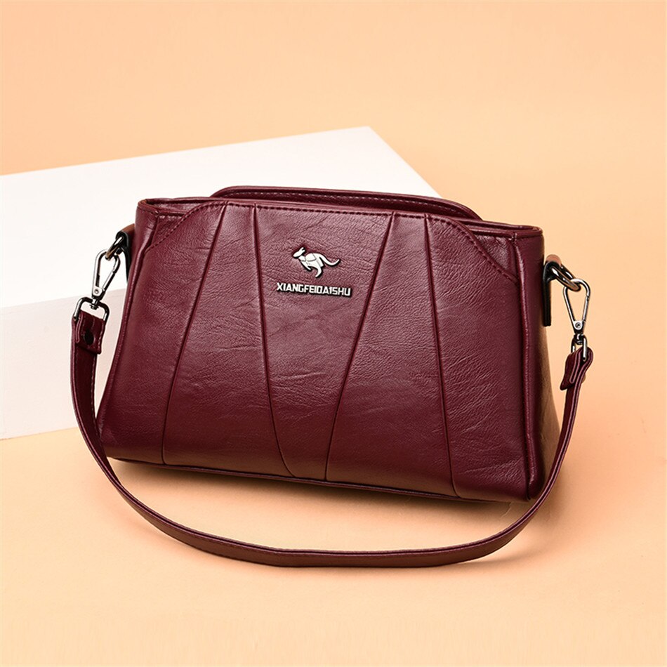 Luksusowe damskie torebki damskie torebki damskie Crossbody torby listonoszki projektant miękka skórzana torebka worek A Główny