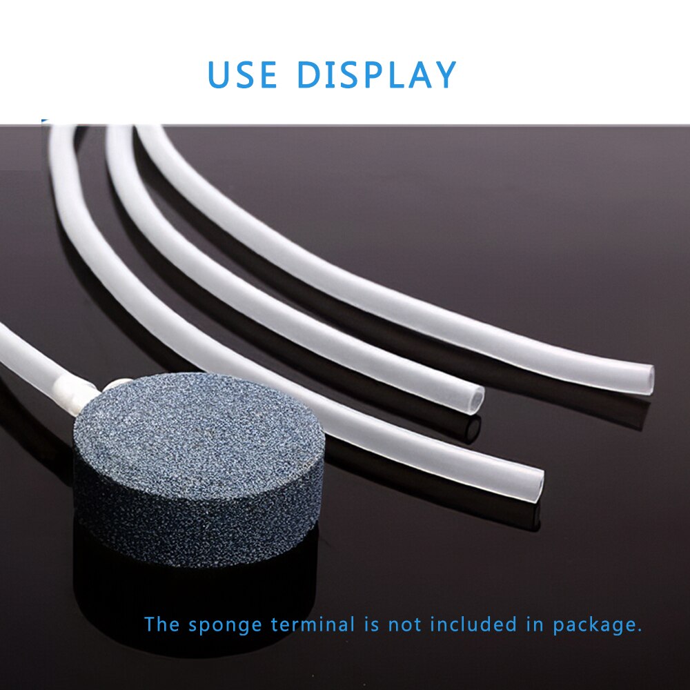 Soft Aquarium Pump Tube for Air Bubble Stone Soft Silicone Oxygen Pump Hose Aquarium Fish Tank Pond Household Tool