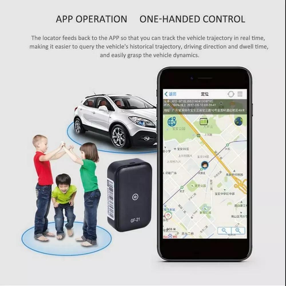 Localizador GPS en tiempo Real para conducción, Mini dispositivo antipérdida, Control de voz, grabación, WIFI