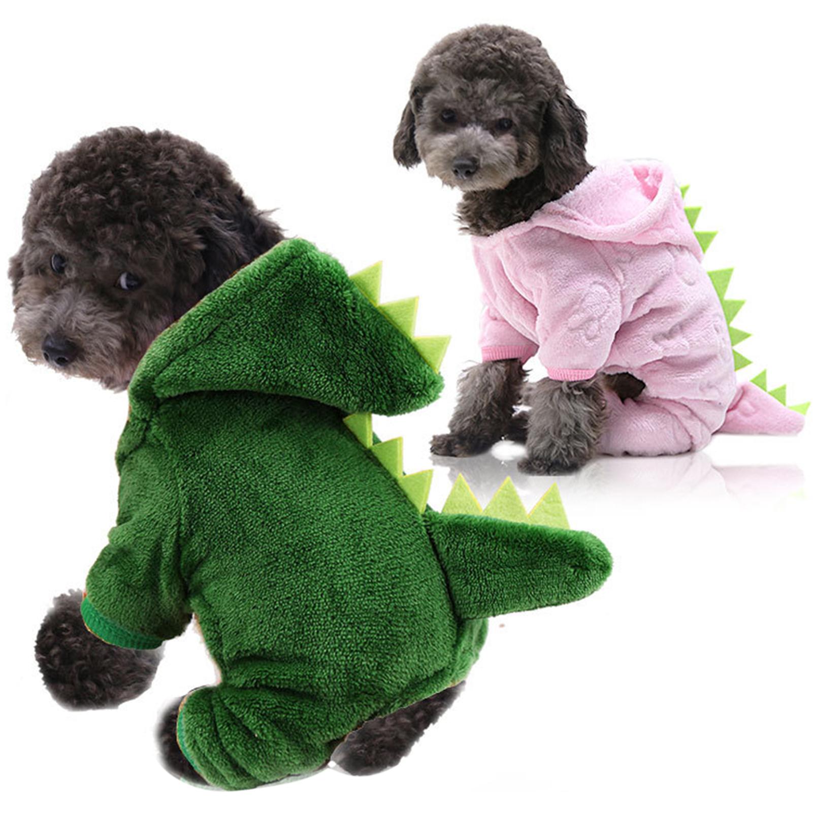 Polaire dinosaure Transformation sweat à capuche chat pour animaux de compagnie à quatre pattes chien vêtements petit chien vêtements pour animaux de compagnie pour grands chiens