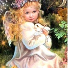 Embroidery Package Cross Stitch Kits Pretty Angel – Grandado