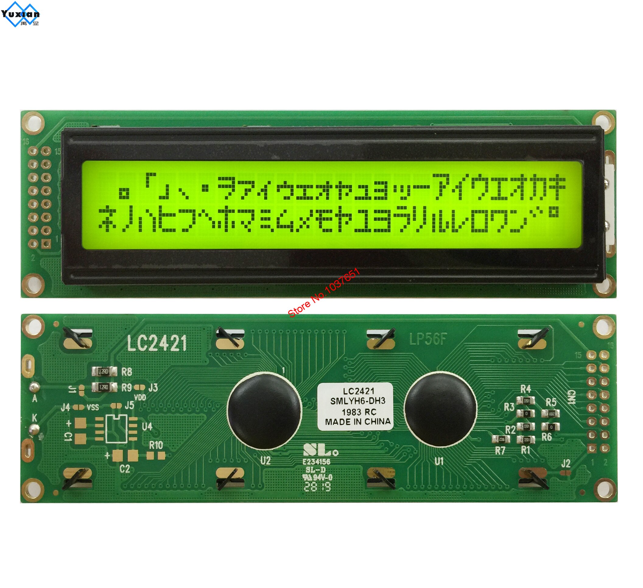 2402 24X2 Lcd Display Karakter Screen Module LC2421 SPLC780D1