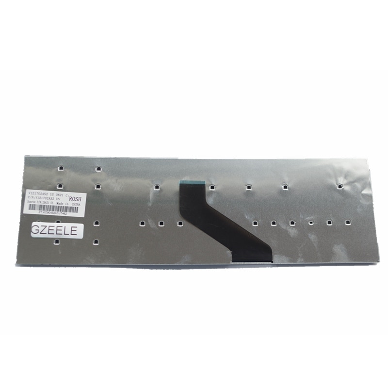 GZEELE English Laptop Keyboard for Acer Aspire V3-551 V3-551G V3-571 V3-731 V3-771 V3-771G US Replacement Keyboard black