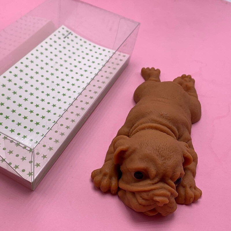 Fidget toys Anti-stress Pop It Cute Puppy Soft Toy Pug Healing Fun Kawaii Stress Reliever Toys: F4