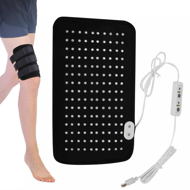 Smart Knie Pad Massage Protector Rood Licht Therapie Apparaat Pijnbestrijding Nabij Infrarood Verwarming Pad Voor Artritis Massage Instrument