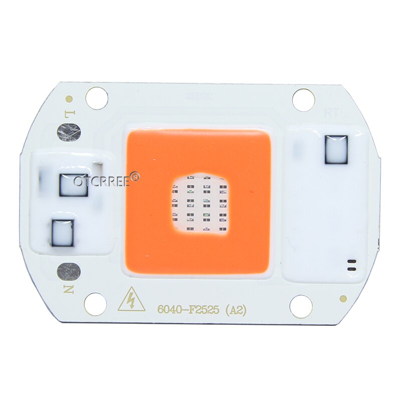 20w 30w 50w led phyto lys  ac220v vækstlamper med linsereflektor rød+blå led vækstlys fuldt spektrum til planter frø