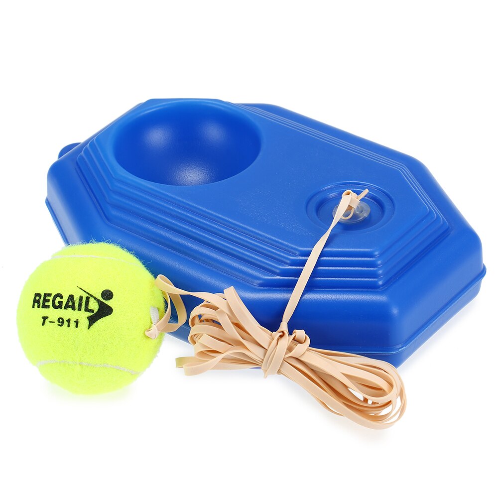 Herramienta de entrenamiento de tenis, pelota de rebote con juego de cuerdas, paleta de tenis