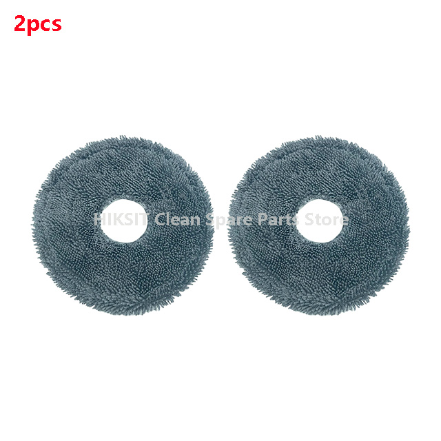 For Dreame S10 / S10 Pro / S10 Plus / L10s Pro / L10s Ultra / S20 Pro Plus / XiaoMi Mijia Omni Robot X10+ Brush Filter Mop Cloth: Clear