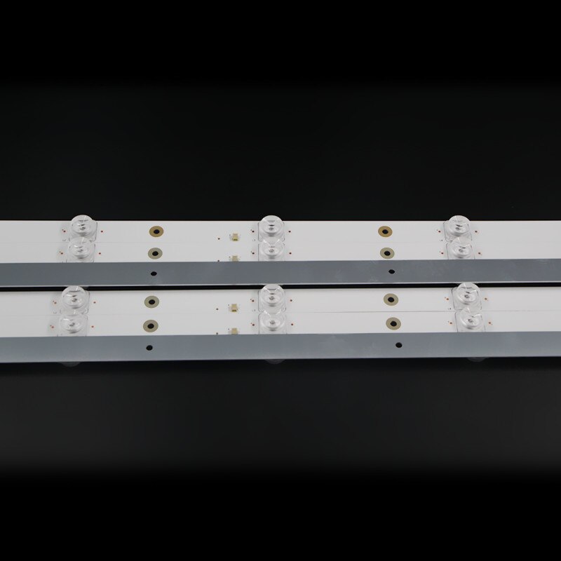 10 Pcs/Lot TV LED Rétro-Éclairage Bande MS-L1543 V2 pour 55 pouces Universel Ensoleillé CX550DLEDM 5 Lampes