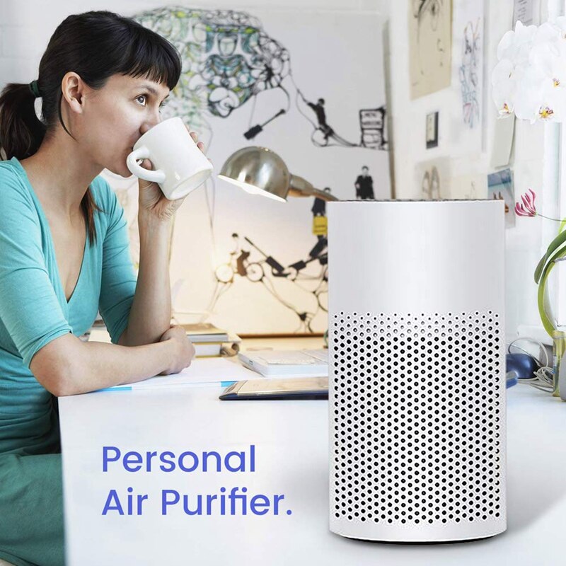 3 In 1 Mini Luchtreiniger Met Filter - Portable Quiet Mini Luchtreiniger Persoonlijke Desktop Ionisator Luchtreiniger, voor Thuis, Werk, Off