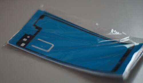 Para Sony Xperia Z1 compacto D5503 Z1 Mini etiqueta Original LCD frontal bastidor vivienda pegatina adhesiva para Xperia Z1 mini