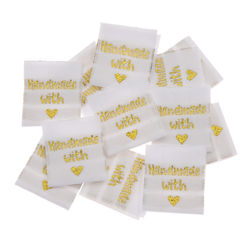 50PCS/lot Handmade Printed Clothing Tags Materials... – Grandado