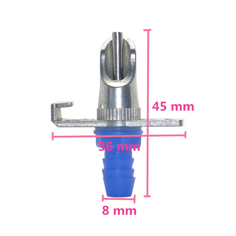 MUALROUS Kaninchen Tränke System - 20 Nippel Mit 8m Schlauch Für Nagetiere