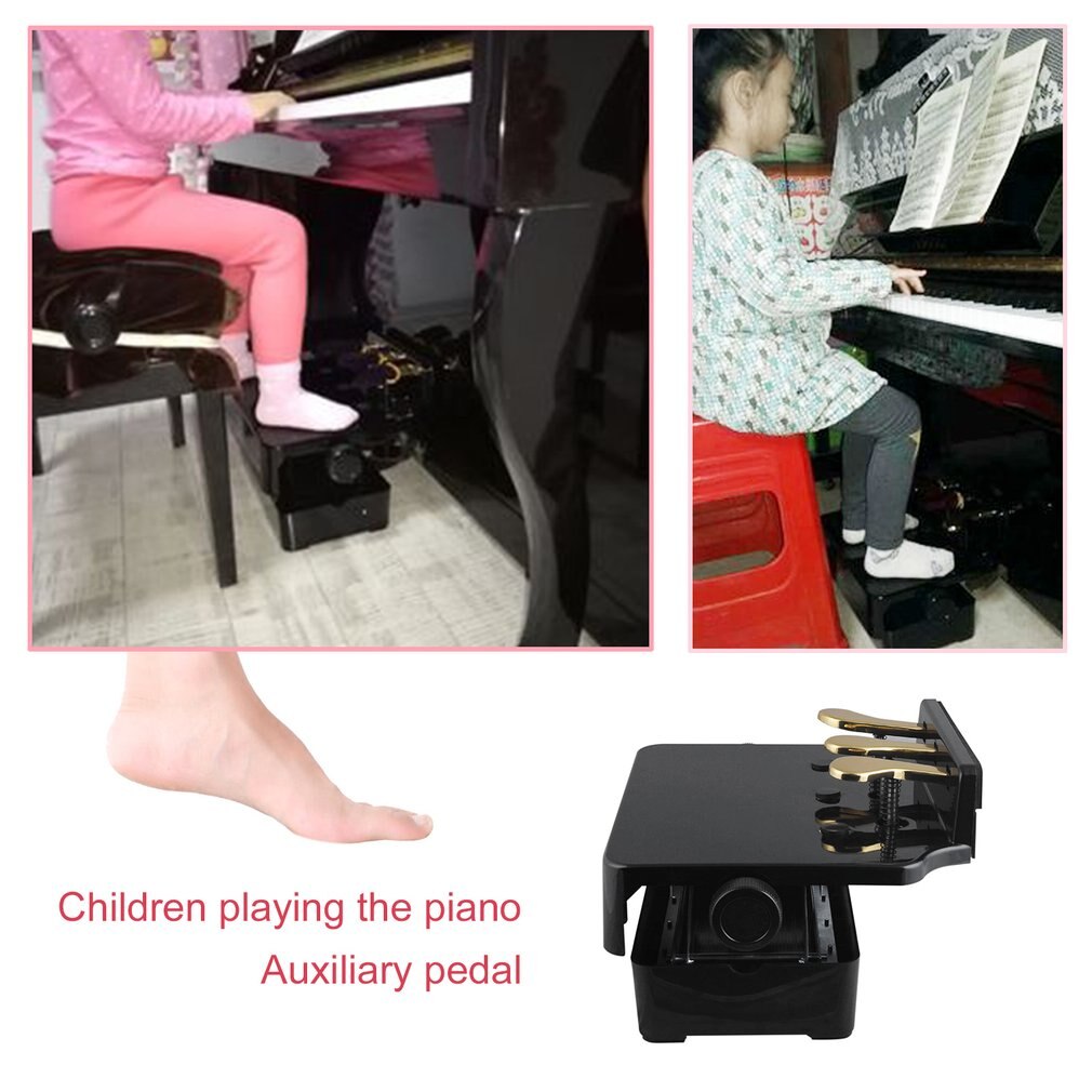 Pa-23 Klavier Verlängerung Fuß Pedal Hocker Klavier Bank Assistent erhöhen freundlicher freundlicher Einstellbare Fuß Hocker Höer Unterstützen