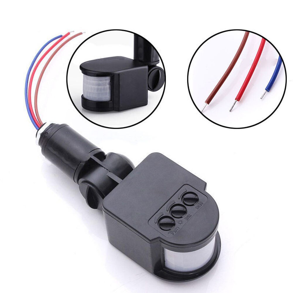 110-220V Pir Infrarood Automatische Motion Sensor Detector Wandlamp Schakelaar Jhp-Best