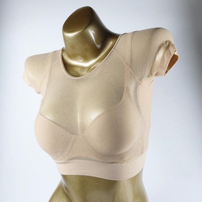 Oksel zweet pads parfum zomer korte mouw vorm zweet pads herbruikbaar wasbaar absorberend adsorptie stinkende zweet