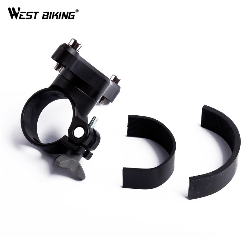 West Fietsen 360 Graden Rotatie Fiets Flessen Kooi Houder Adapter Fiets Stuur Fiets Zadelpen Water Flessen Mount Adapter