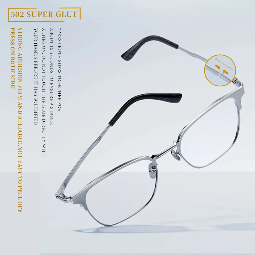 502 Superkleber, sofort trocknender Cyanacrylat-Kleber, Leder, Gummi, Holz, Metall, starke Bindung, kleiner Lücke, flüssiger Kleber, 15 g/35 g