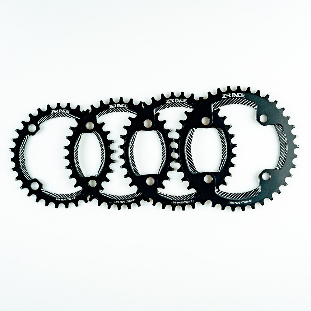Mtb kettingbladen zrace kettingwielen bcd 104, 32t/34t/36t/38t,  smalle tandbreedte  al7075 cnc voor mtb  m8000, m7000,  xtr , xx1,x01,