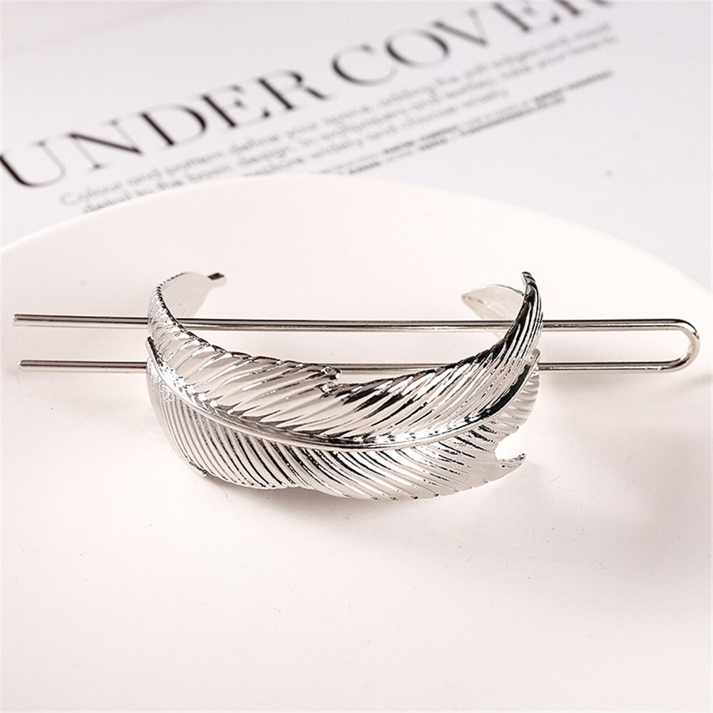 Horquilla de Metal para el pelo para mujer, pasador Simple, soporte para cola de caballo, accesorios para el cabello para niña, estilo femenino: G