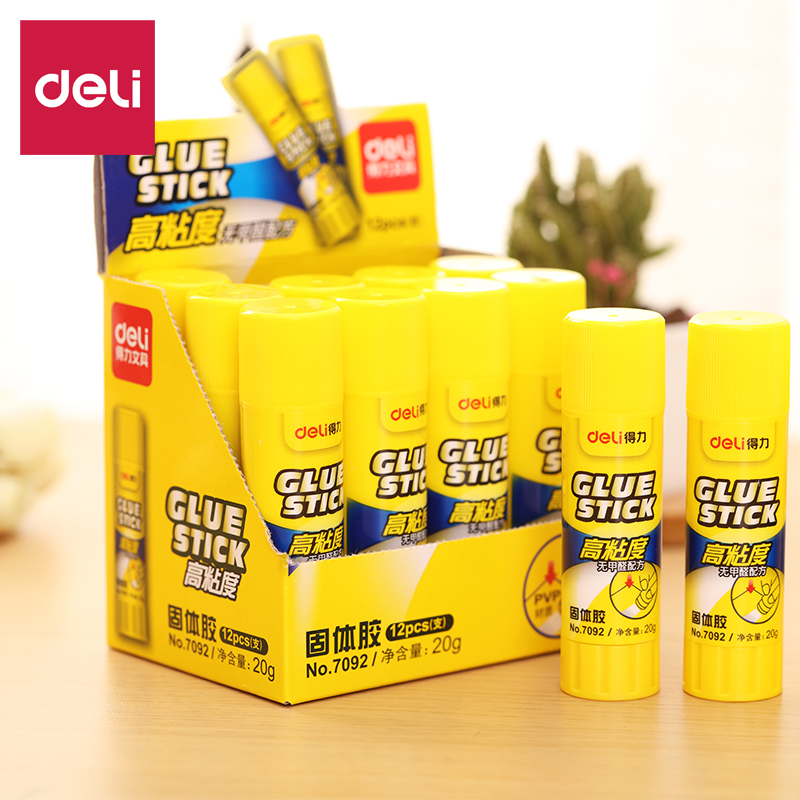1piece Glue Stick High viscosity formaldehyde free safety certificate Children's manual class Office student supplies