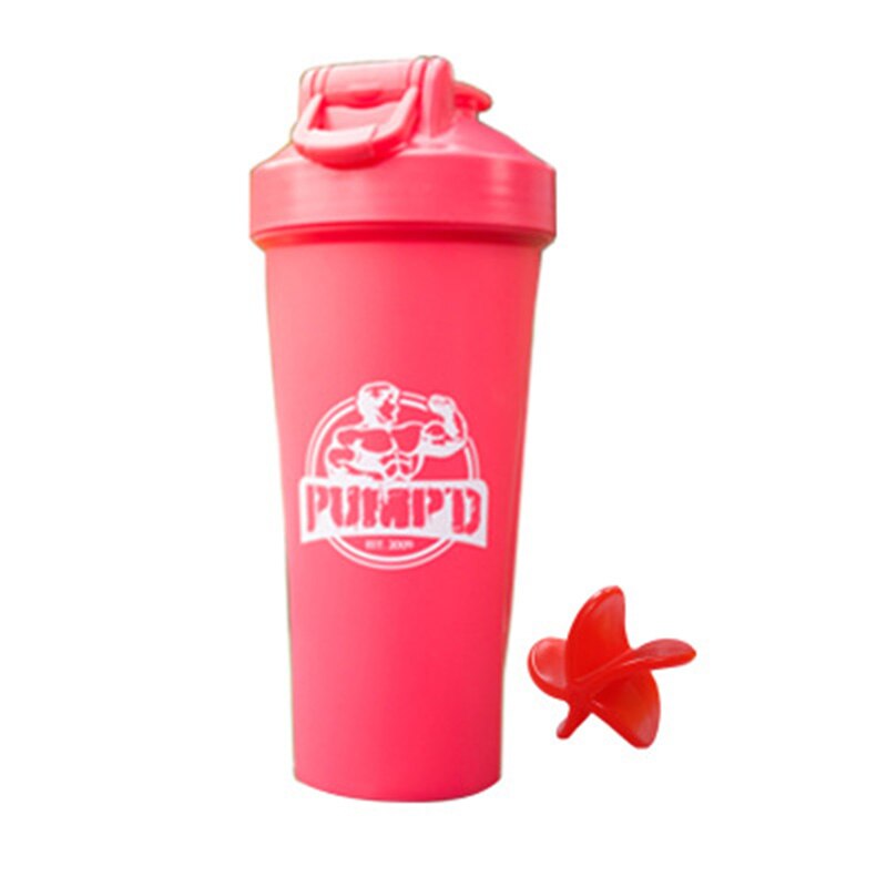 Gym Protein Powder Shaker bottle Water Bottles Shake Cup Kettle Hidro Flask Portable Sport Fitness 600ml Eco Friendly Drinkware: B4