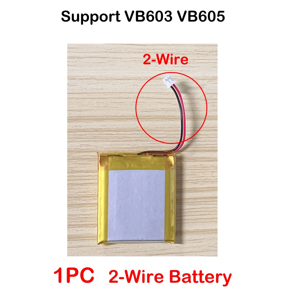VB603 Baby Monitor Battery VB605 VB603 Battery ,3.7V 750mAh Replacement Battery USB Charger for Video Nanny Bebe Monitor BM603: WHITE