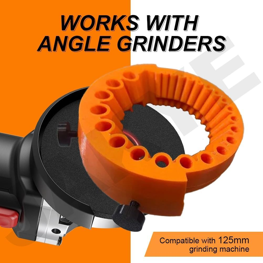 2-13mm Multipurpose Drill Bit Grinding Sharpener Polishing Grinding Tool Powered Tool Parts Applicable angle grinder