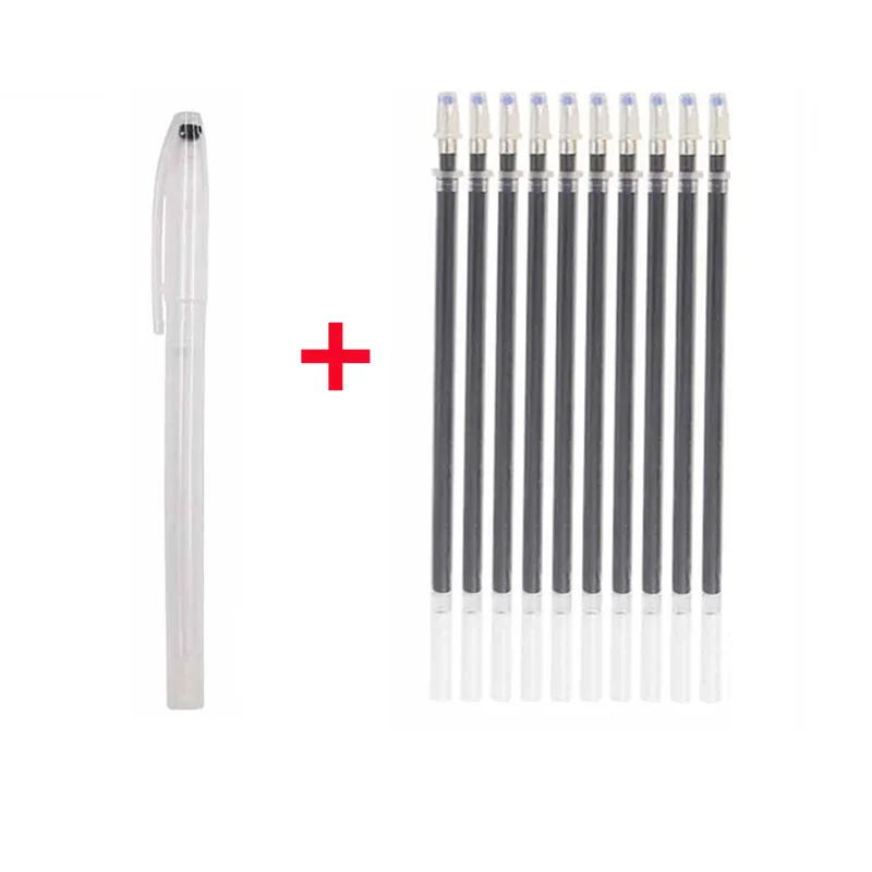 Stylo marqueur magique effaçable à la chaleur, 6 à 51 pièces, stylos en tissu qui disparaissent la température, marquage de ligne, accessoires de couture artisanaux pour bricolage