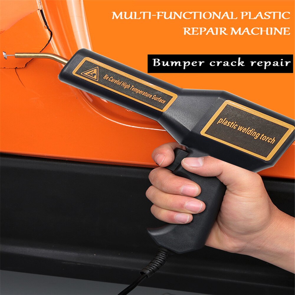 PVC Plastic Repairing Machine 50W Car Bumper Repair Welding Welders Garage Tool Staplers Machine Staple Stapler Welding Tool