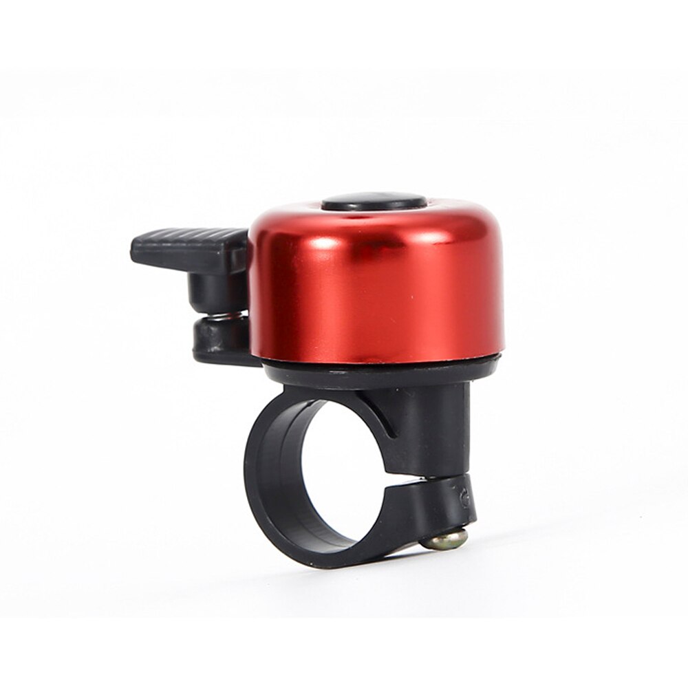 Accesorios para bicicleta de montaña, campana para bicicleta, plegable, Rosa: Rojo