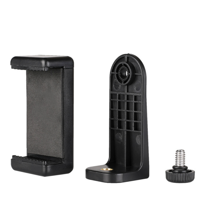 Universal smartphone stativ adapter mobiltelefon hållare montering adapter för kamera iphone 360 graders roterande fäste