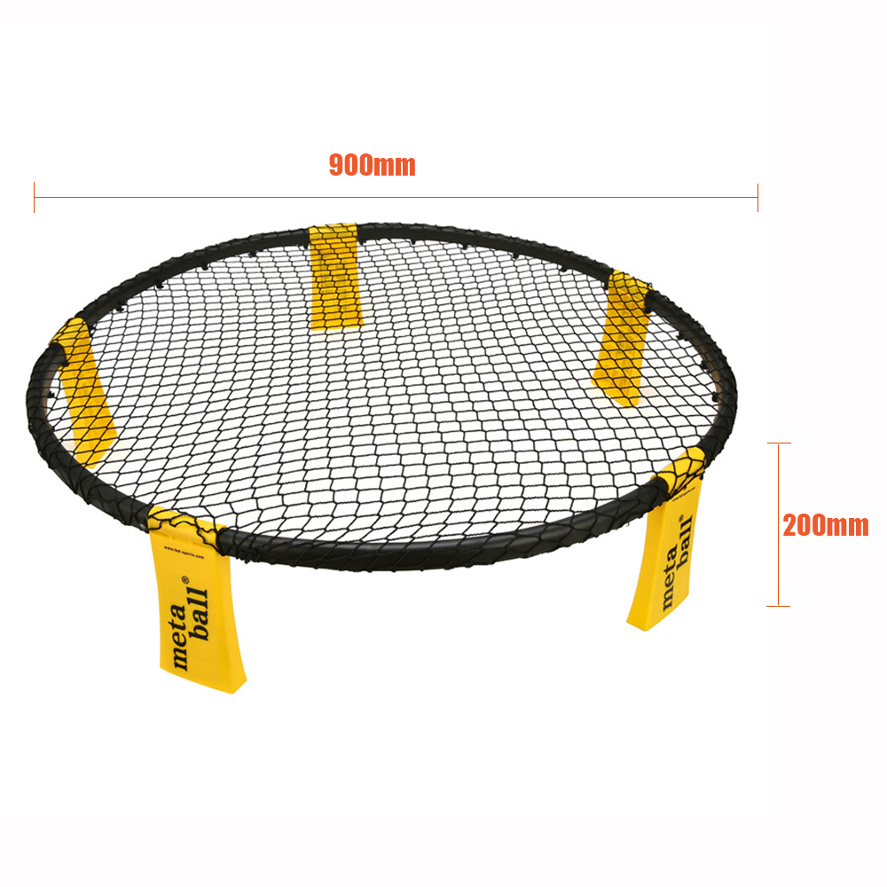 Metaball-Juego de Pelota de voleibol de playa, equipo portátil para deportes al aire libre, equipo de Fitness para césped, red de voleibol para el hogar