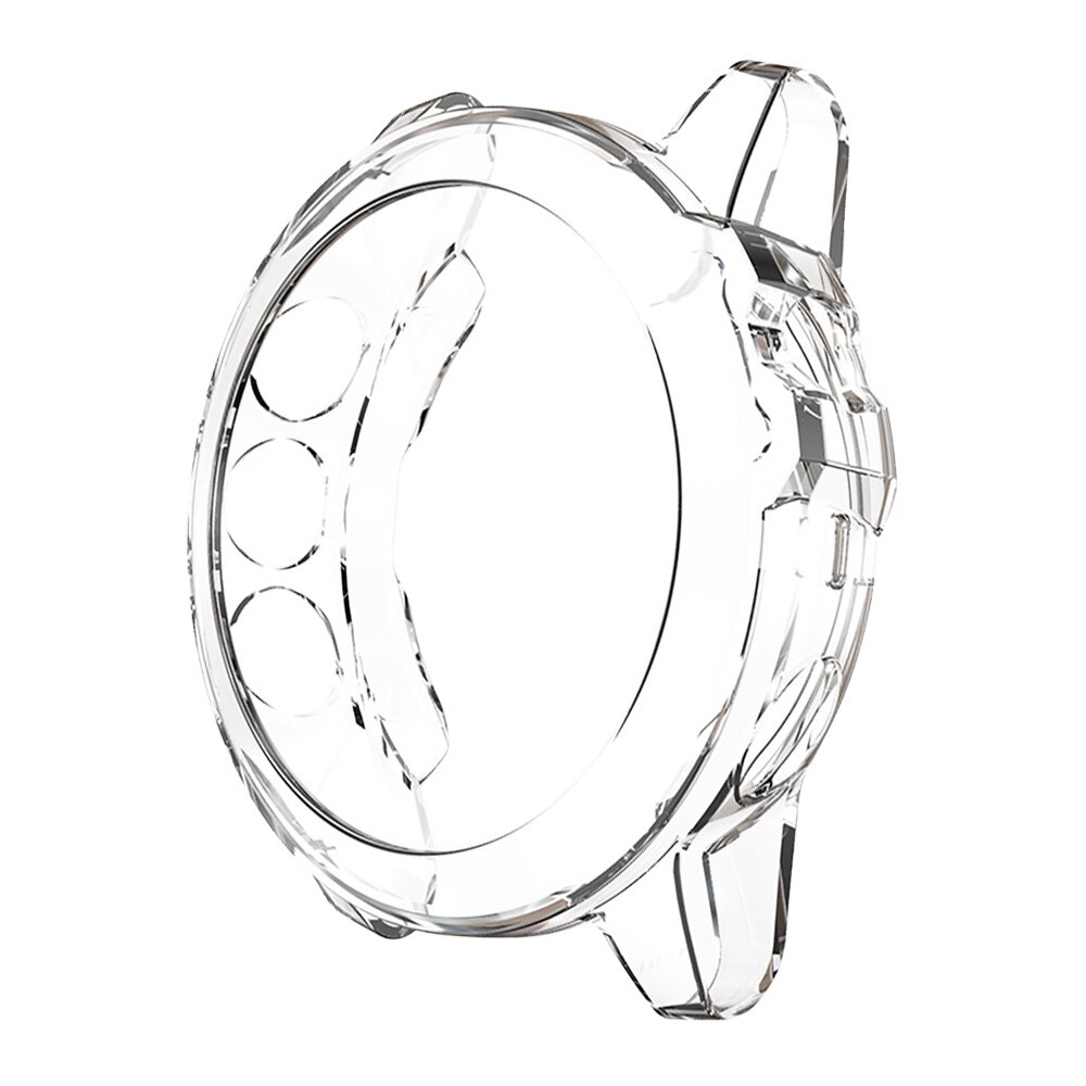 Étui de protection en TPU souple de couleur plaquée pour montre Garmin Fenix 5X, couvercle de montre léger pour Fenix 5 X, accessoires à coque fine: Clear