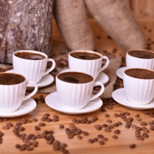 12 Stuk Koffiekoppen Porselein Met Schoteltjes Stijlvol -Beroemde Goede -Veilig