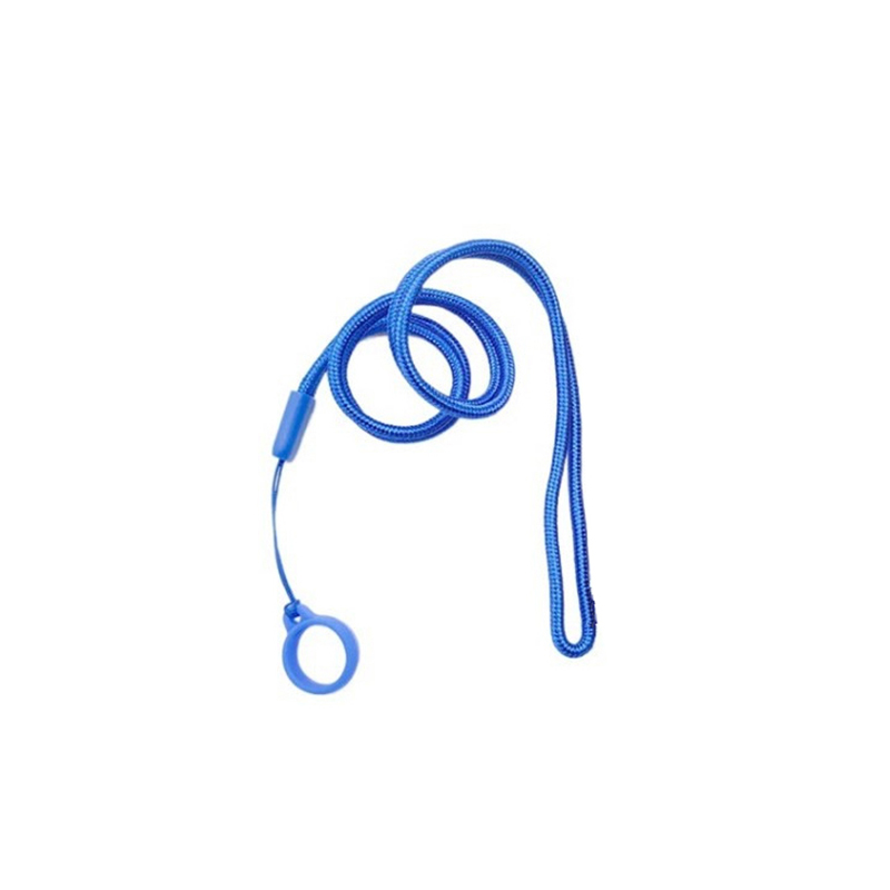 Correia de pulso bonito do silicone para telefones chaves cintas do anel cordão de keycord anéis de dedo acessórios do telefone móvel: Azul / Verde