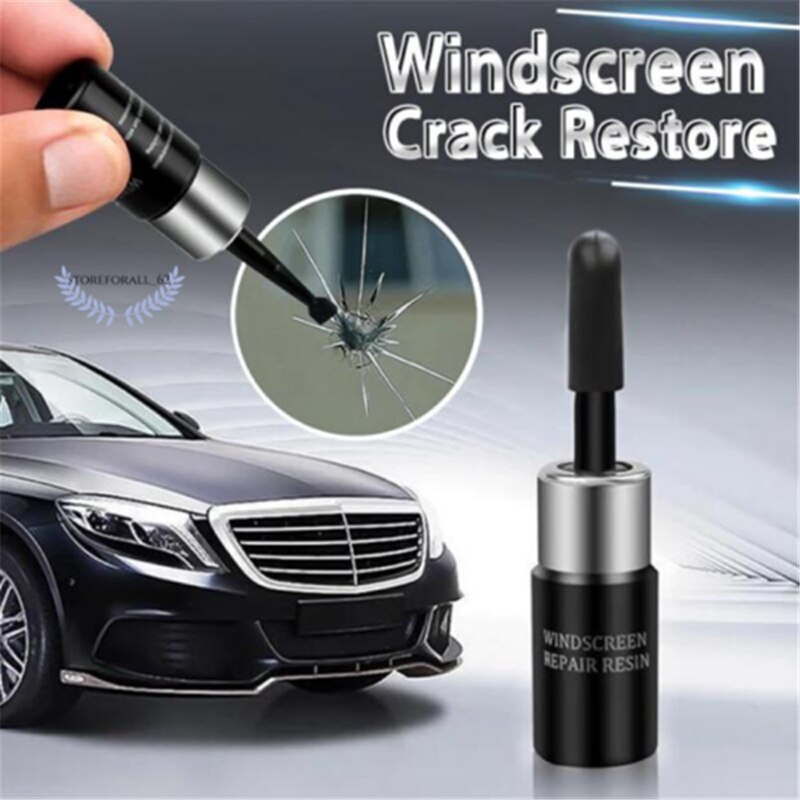 Car Nano Repair Fluid Crack Scratch Automotive Glass Nano Repair Solution Fluid Glass Repair Fluid Car Window Repair Tools Kit