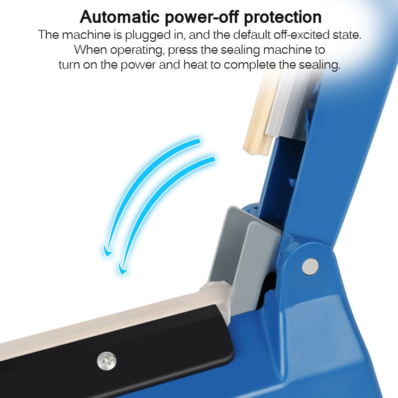 Portable Bag Clips Home Electric Heat Sealing Machine Ceramic Impulse Vacuum Bag Sealer Capper For Packing Plastic Bag Clip