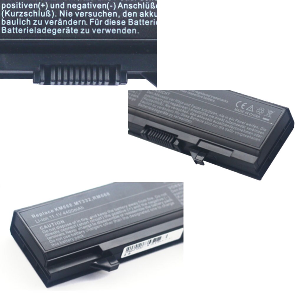 Laptop Battery for Dell E5400 E5510 E5410 E5550 E5500 KM668/742/752/760/970 RM649/656/661/668/640 MT196/332/186/187 WU841/843