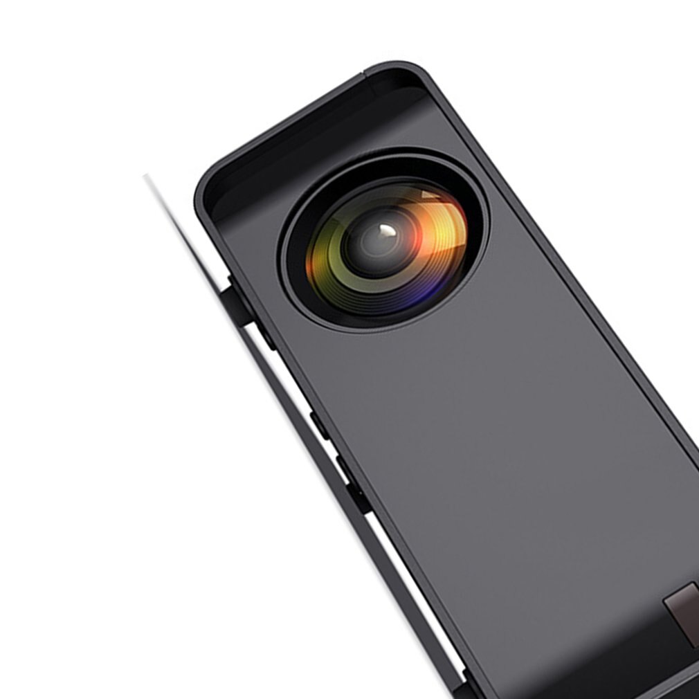 Black Portable Projector High Definition 1080p Mobile Phone Wifi Wireless Same Screen Projector Home Theater Video Projector