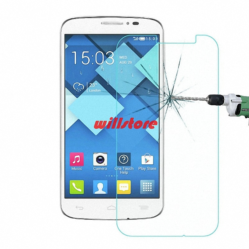 Para Alcatel One Touch Pop C7 OT 7040 7040D 7040A 7041 7041D 7041X protector de pantalla de vidrio templado caso protector de vidrio película