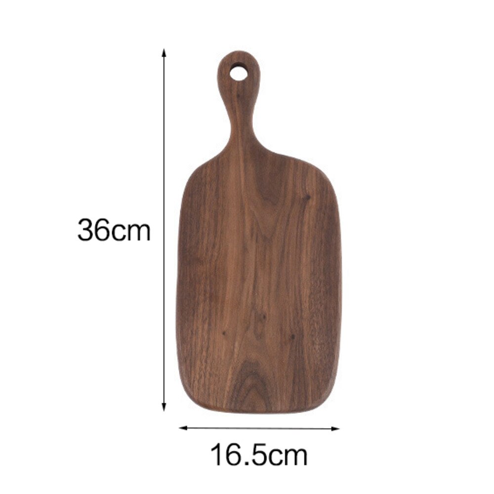 Black Walnut Cutting Board Chopping Board Bread Board Sushi Plate Real Wood Tray Pizza Board Charcuterie Wood Chopping Board: white
